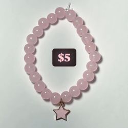 Hand Made Pink Bracelet 