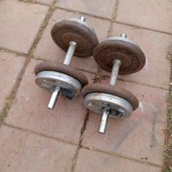 Dumbbells 2x35lbs