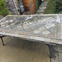 Free Heavy Slate Table