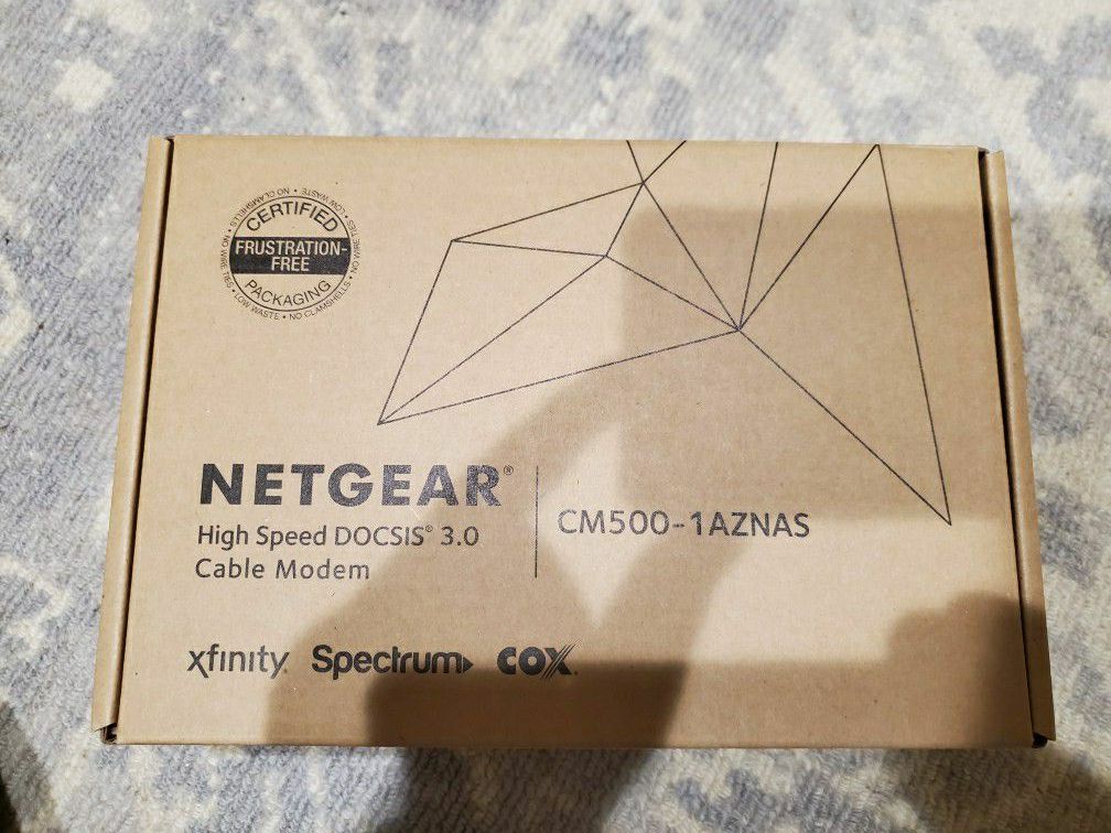 NETGEAR High Speed DOCSIS 3.0 Cable Modem CM500-1AZNAS