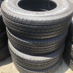 Set Of Four Wheels Brand Michelin Size P245/75R17