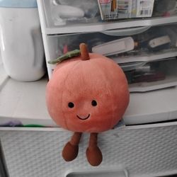Jellycat Peach Stuffed Animal 