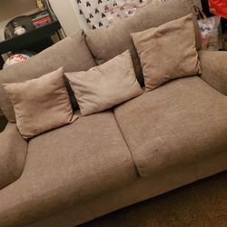 Light Grey Love Seat 