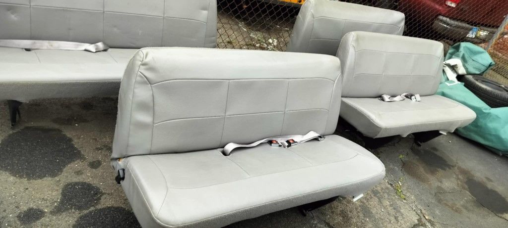 Full set of rear seats from 15 passenger Ford E350