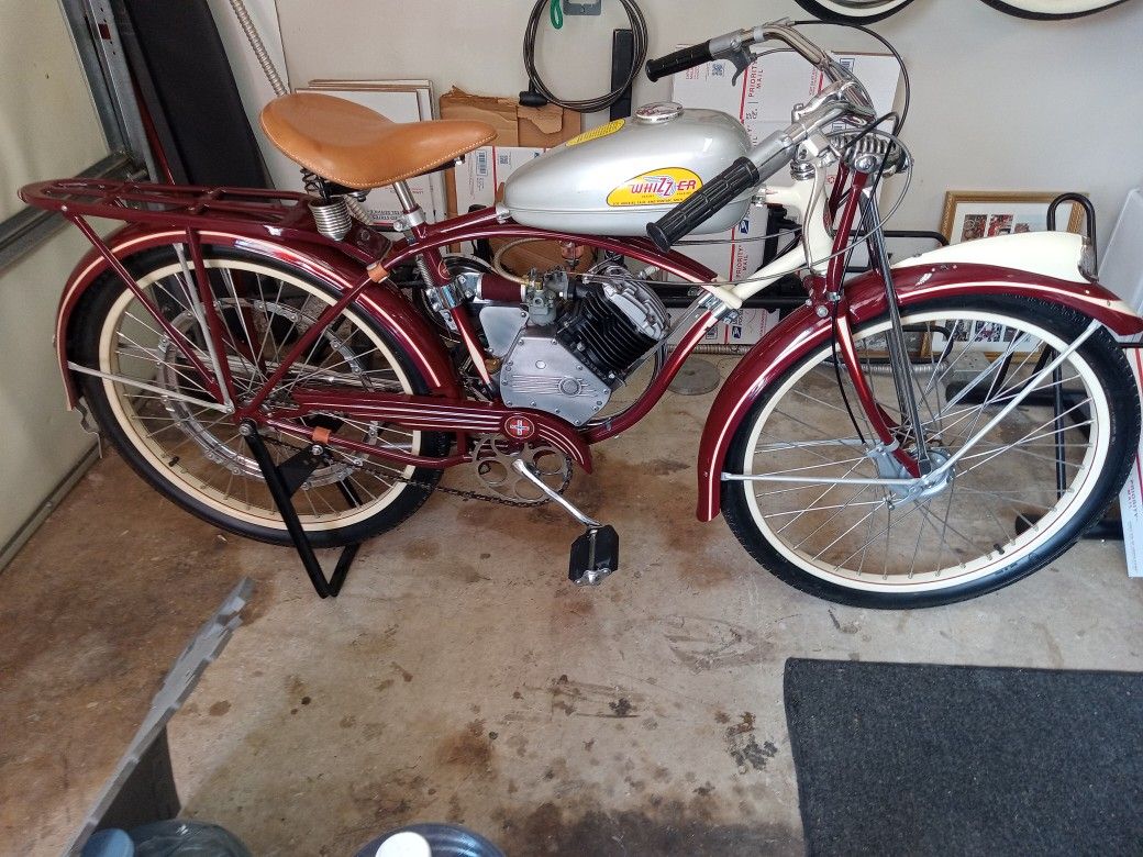 49 whizzer schwinn bicycle motor bike