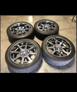 Decanti 8Lug rims for sale SUPER CLEAN