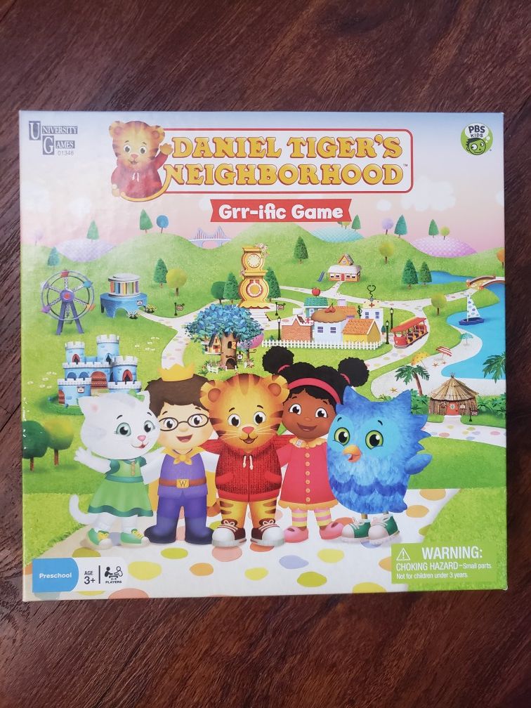 Daniel Tiger's board game