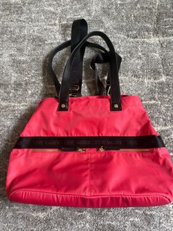 Steve Madden Hot Pink Nylon Tote – New, Never Used (No Tags)