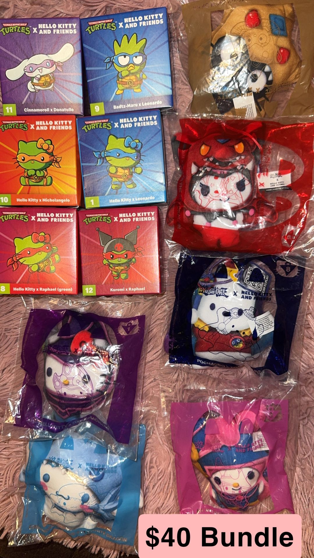 New Hello Kitty Mcds toys