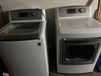 lg washer and dryer