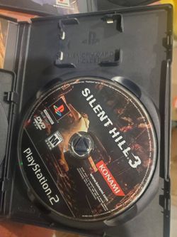 Silent hill 2 and3 for the ps2 complet.