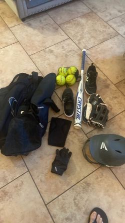 Soft ball equipment for girls