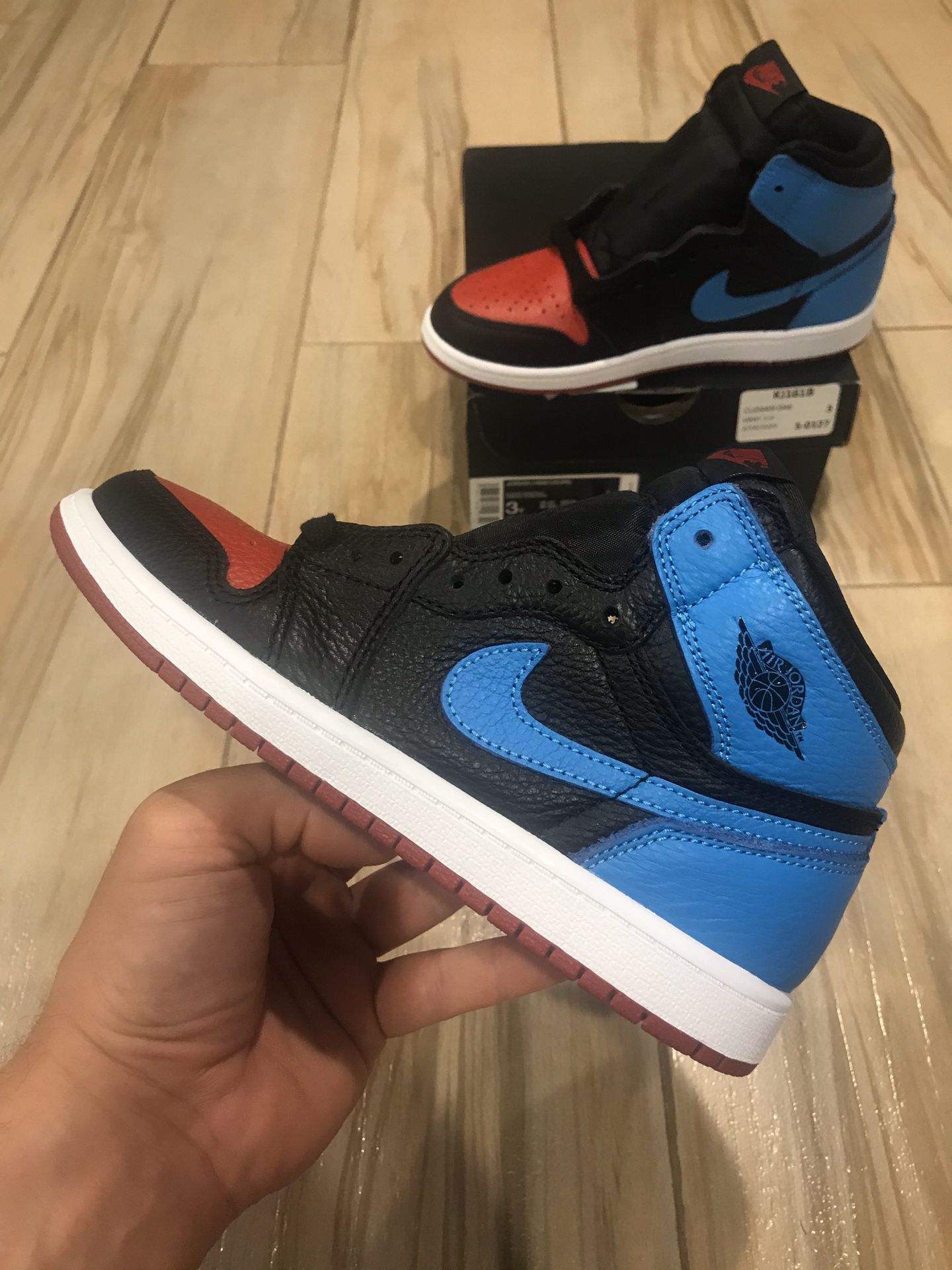 Air Jordan 1 UNC to CHI PS size 3Y New DS