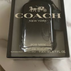 Coach, New York Cologne.   EAU DE TOILETTE 