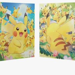 Pokemon Pikachu Japanese Binder