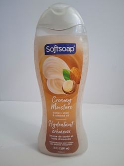 Shea and almond oil body wash