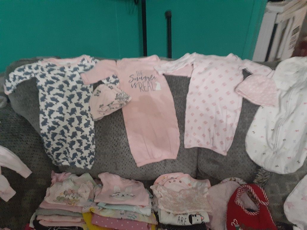 Newborn Little Girl Purge