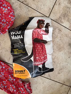 Halloween 🎃 costume wolf mama adult one size