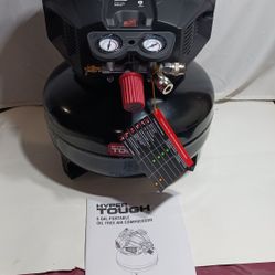 New Hyper Tough 6 Gallon Compressor VACW1523BEMG