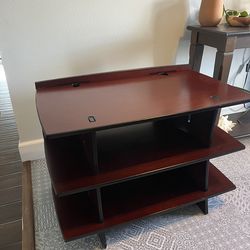 Pier 1, wooden,  TV Stand, small Entertainment center