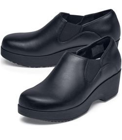 LILA Women's Slip-Resistant Work Clogs - Comfortable, Non-Slip Slip-On Work Shoes for Women in Food Service, Hospitality, Maintenance & More - Kelsey