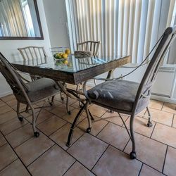 Glass Top Table