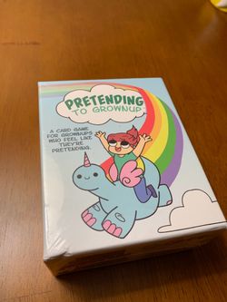 Pretending to Grownup - Card Game