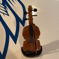 Golden Brown Small Musical Decorative Cello