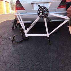 Vilano Frame Size 54 Bike Fixi Single Speed W/ Parts Bag