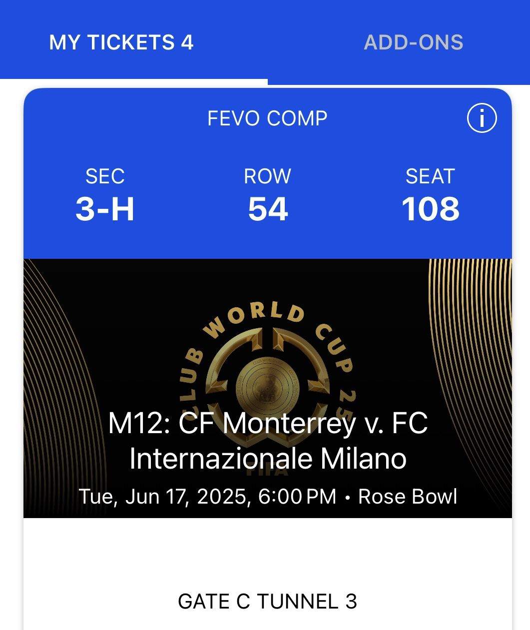 Inter Milan Vs Monterey FC