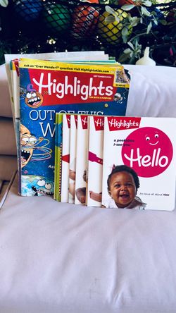 Children’s Highlights Magazines - Great for Arts and Crafts / Stories