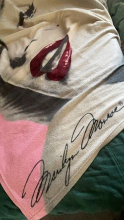 Marilyn Monroe Blanket