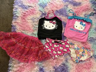 Hello Kitty Bathing Suit Bundle Size 6t