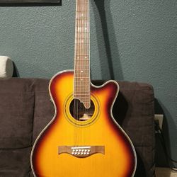12 String Charvel Acoustic Electric With Case