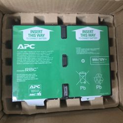 APC RBC124 Genuine Replacement Battery Cartridge 9Ah 24V for Back-UPS /Smart-UPS