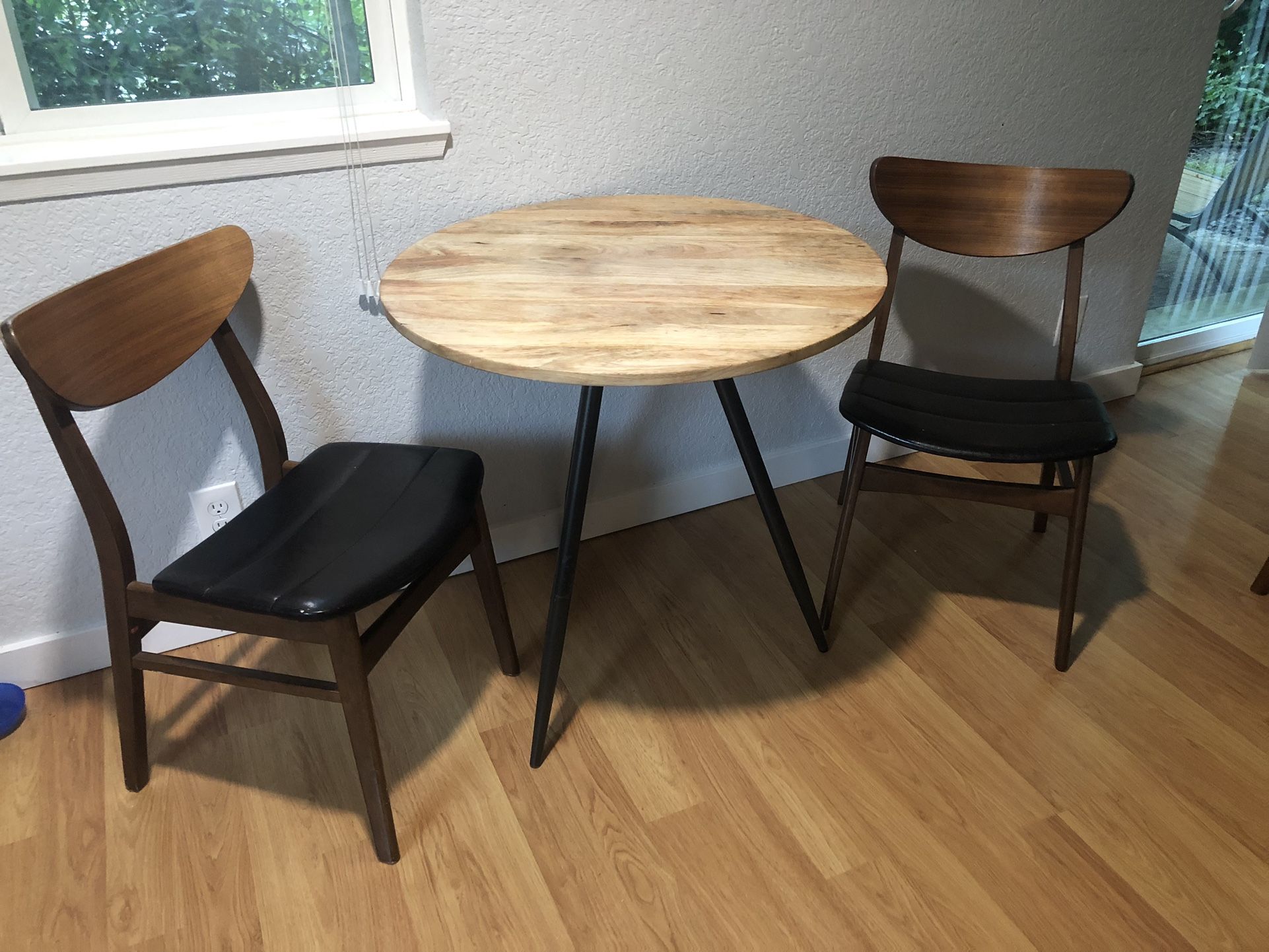 West Elm Bistro Table And Chairs 
