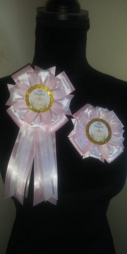 Mommy and Daddy to be Corsages