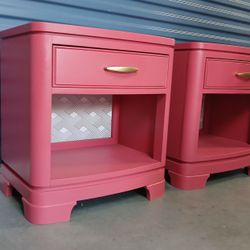 Refinished Nightstands 