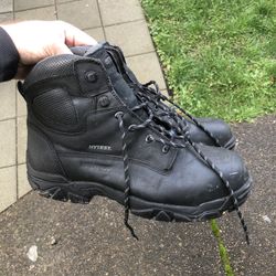 New 13 Wide Steel Toe Boots. 