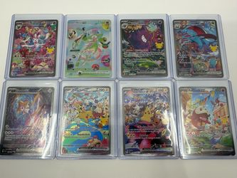 Pokemon 30th Celebration Anniversary Gengar Mew Jirachi Pikachu Day Night Futuristic SIR Card Lot