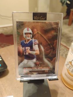 Josh Allen Wild Card Football Card 4/7