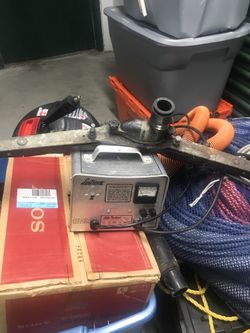 Pacific auto scrubber charger and squeegee