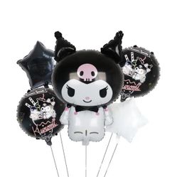 New 5PC Kuromi Balloon Bundle 