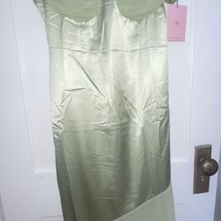 HELLO MOLLY- Pisctahio Green Mermaid Dress, Never Worn! 