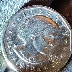 1$ Dollar Susan B. Anthony Coin 1979