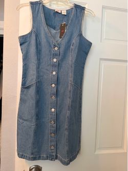 Lexis button front dress - NEW