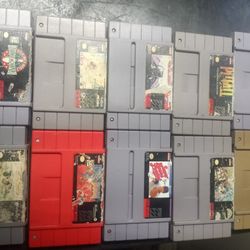 Super Nintendo Games 
