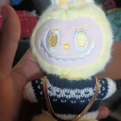 Lafufu Plush Keychain 