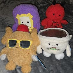 Friends Bum Bumz 4 Plushies