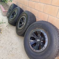 Milestar Patagonia A/TR Tires and Ford Rims